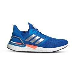 Adidas Men's Ultraboost 20 Blue silver Shoe