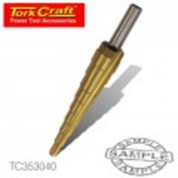 Tork Craft Step Drill Hss 4-12MMX1MM