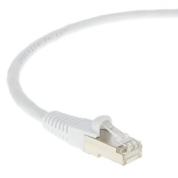 Installerparts Ethernet Cable CAT6 Cable Shielded Sstp Sftp Booted 3 Ft - White - Professional Series - 10GIGABIT SEC Network High Speed Internet Cable 550MHZ
