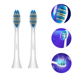 2pcs Ultrasonic Replacement Electric Toothbrush Head For Lebond M1
