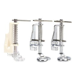 3Pcs/set Domestic Sewing Machine Foot Presser Rolled Hem Feet for Brother  Singer