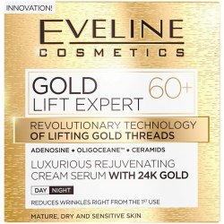 Eveline Gold Lift Expert Day & Night Cream 60+ 50ML