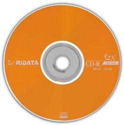RiDATA CD-R 52X 700MB 80Min 12CM White Print 50 Pack Spindle