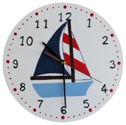 Nautical Sailing Boat Clock