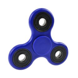 Tri Fidget Hand Spinner With Super Fast Ceramic Bearings - Blue Pack Of 6