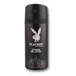 PLAYBOY Men Deodorant Spray 150ML - Code Black