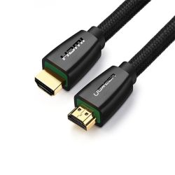 UGreen HDMI 2.0 Braided 18GBPS Male To Male Cable 1M UG-40408