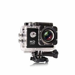 Coolux Sports Action Camera Video Camera Waterproof Digital Cam Car Dash Cam Support HD 1080P 12MP 25FPS 30FPS Helmet Mount Accessories Camera Kit 2
