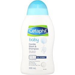 Cetaphil Gentle Baby Wash And Shampoo 300ML