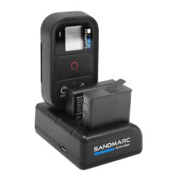SANDMARC Procharge: Triple Charger For Gopro And Smart Wifi Remote Hero 5 4 Remote