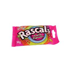 Rascals Fruity Flavour - Party Treats - Assorted Colours - 60G - 20 Pack