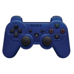 Playstation Ps3 Dualshock 3 Controller Blue Mad