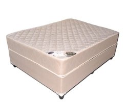 Double Bed-classic - Medium Base And Mattress 100-120 Kgs
