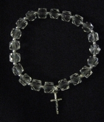 1st Holy Communion Crystal Acrylic Bracelet
