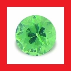 Tsavorite Natural Kenya - Emerald Green Round Facet - 0.050cts