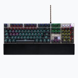 Canyon Mechanical Gaming Keyboard With LED Lighting And Removable Magnetic Wrist Rest
