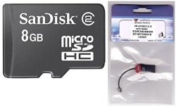 Qty: 1 8GB Microsd High Capacity Microsdhc Card - Class 4 8 Gb Microsdhc Qty: 1 Reader HM-LM180D01-Z-19 Micro Sd Up To 32GB
