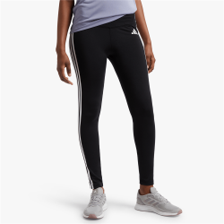 Adidas Women&apos S 3-STRIPES Black white Training Tights