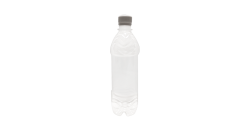 500ML Plastic Water Bottle - With Cap