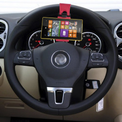 Steering Wheel Phone_gps Holder & Utility Knife Combo