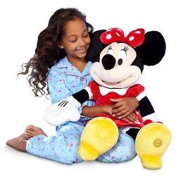 Authentic Disney Store Minnie Mouse Plush - Red - Large - 27"