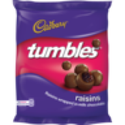 Cadbury Tumbles Raisins Chocolate Balls 65G