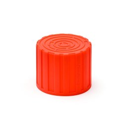 Pro Silicone Lens Maze Cover For 52-77MM Lenses Red - Eclmr