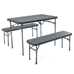 OZtrail Ironside 3PC Recreation Table Set -