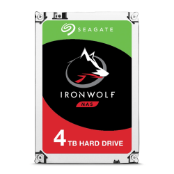 Seagate Ironwolf ST4000VN006 4TB 3.5" Hdd Nas Drives Sata 6GB S Interface 1-8 Bays Supported Mut: 180TB YEAR Rv: Yes Dual