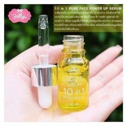 Pure Face Power Up Serum By Jellys 10 IN1 All Skin Problem Anti-oxidant 10ML 1 Bottle