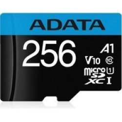 Adata 256GB Micro Sdxc Uhs-i A1 Micro Sdxc Card