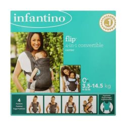 Infantino Flip Advanced 4-IN-1 Convertible Baby Carrier