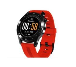 Sports Fitness Activity Tracker Smart Watch F22 Heart Rate Monitor - Red