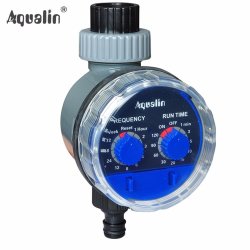 Aqualin 21025 Garden Smart Irrigation Timer Controller System Automatic Electronic Water Timer