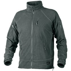 Helikon Men's Alpha Tactical Jacket Grid Fleece Shadow Grey Size L