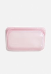 Reusable Silicone Snack Bag - Rose Quartz