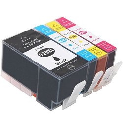 Wolfgray 4 Pack Replacement For Hp 920 920XL Ink Cartridges High Yield Compatible With Hp Officejet 6500A 6500 7500A 7500 6000 7000 1 Black 1 Cyan 1 Magenta 1 Yellow