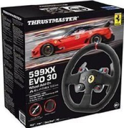 Thrustmaster 599XX Evo 30 Wheel Add-on Alcantara Edition Xbox ONE PS4 PS3 PC - Compatible With All Racing Wheels Featuring A Detachable Wheel Playstation 4
