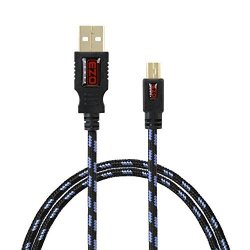 Mini-usb Cable Ezopower 3 Feet Mini-usb USB Data Cord Braided Jacket Cable For Garmin Nuvi Magellan Roadmate Tomtom Gps Navigator