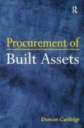 Procurement Of Built Assets Hardcover