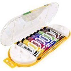 Crayola Tubes Of Tempera Paint 8 X 12ML Pack
