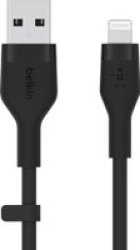 Belkin Boostcharge Flex Usb-a Cable With Lightning Connector Black - Ipad 8TH Gen Ipad 9TH Gen Ipad Pro 12.9 2ND Gen |