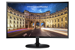 Samsung - LC27F390FHA Curved 27" LED Computer Monitor