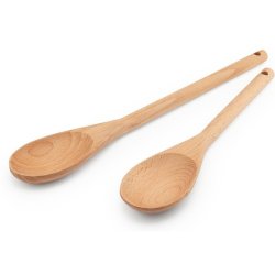 Anzo Inspire Set of 2 Beechwood Spoons
