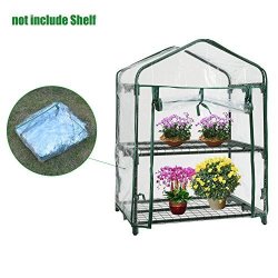 Greenhouse PVC Plastic Grow Green House Cover Replacement Outdoor Garden