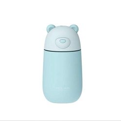 Lntsfe Three-in-one Humidifier USB Car MINI Air Humidifier Streamer Feel Paint Polar Bear Humidifier N-88 Blue