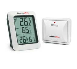 Indoor outdoor Thermometer Clamshell
