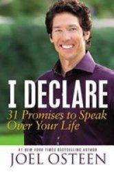I Declare - 31 Promises To Speak Over Your Life paperback