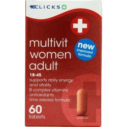 Clicks Multivit Women Adult 60 Tablets