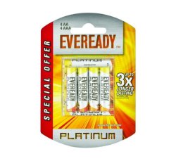 Eveready Platinum Batteries 8-PACK
